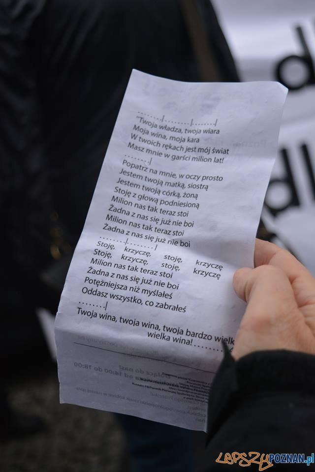 #czarnyprotest Foto: #czarnyprotest Foto: