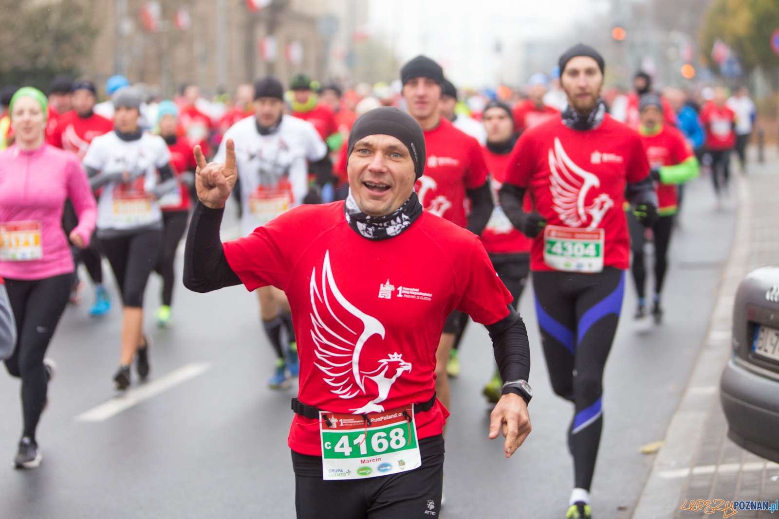 I Poznański Bieg Niepodległości Foto: lepszyPOZNAN.pl / Piotr Rychter I Poznański Bieg Niepodległości Foto: lepszyPOZNAN.pl / Piotr Rychter