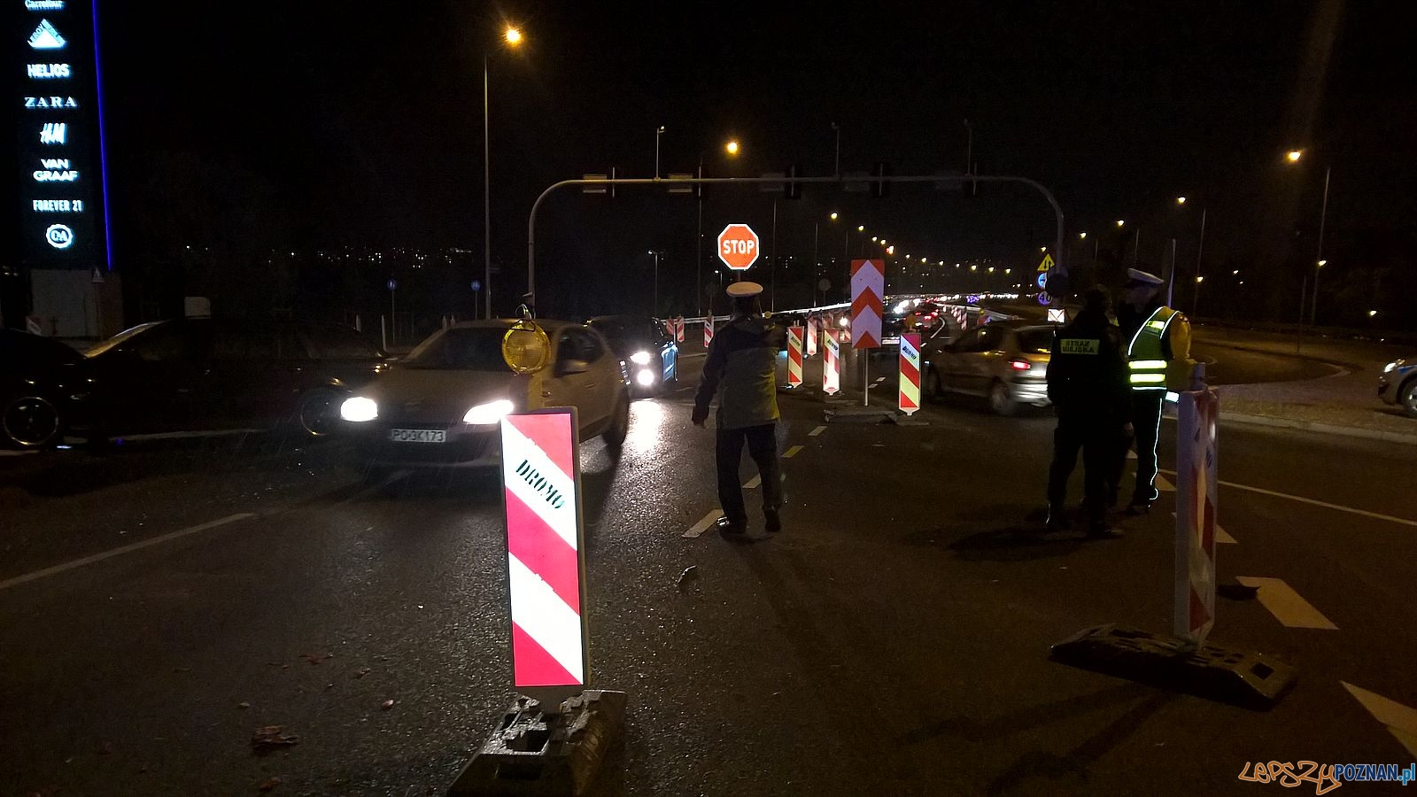 Wypadek przy Posnanii Foto: Straż Miejska Wypadek przy Posnanii Foto: Straż Miejska