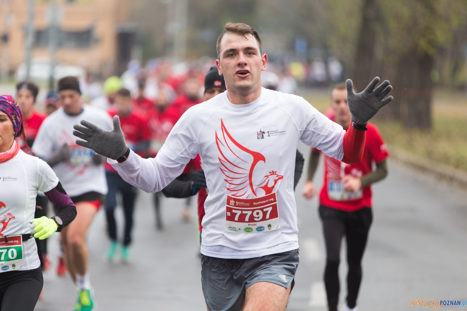 I Poznański Bieg Niepodległości Foto: lepszyPOZNAN.pl / Piotr Rychter I Poznański Bieg Niepodległości Foto: lepszyPOZNAN.pl / Piotr Rychter