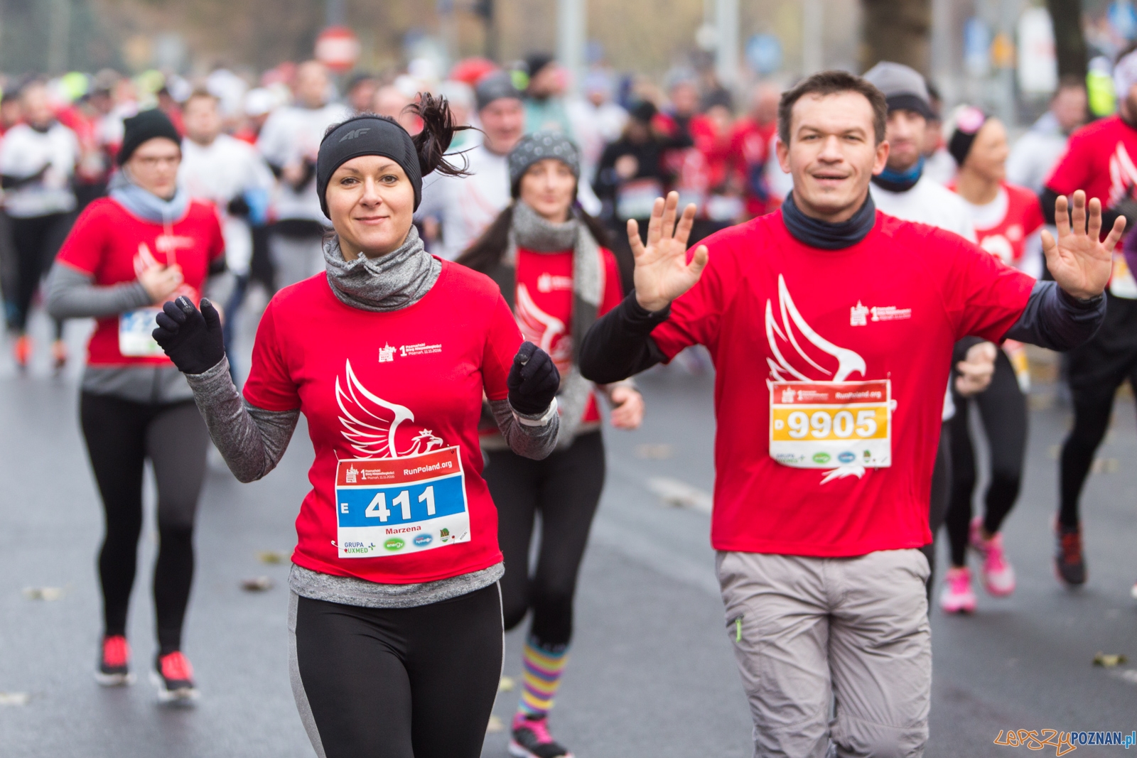 I Poznański Bieg Niepodległości Foto: lepszyPOZNAN.pl / Piotr Rychter I Poznański Bieg Niepodległości Foto: lepszyPOZNAN.pl / Piotr Rychter