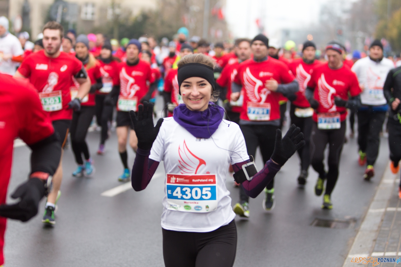 I Poznański Bieg Niepodległości Foto: lepszyPOZNAN.pl / Piotr Rychter I Poznański Bieg Niepodległości Foto: lepszyPOZNAN.pl / Piotr Rychter