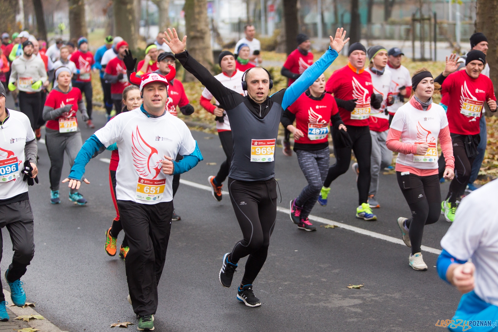 I Poznański Bieg Niepodległości Foto: lepszyPOZNAN.pl / Piotr Rychter I Poznański Bieg Niepodległości Foto: lepszyPOZNAN.pl / Piotr Rychter