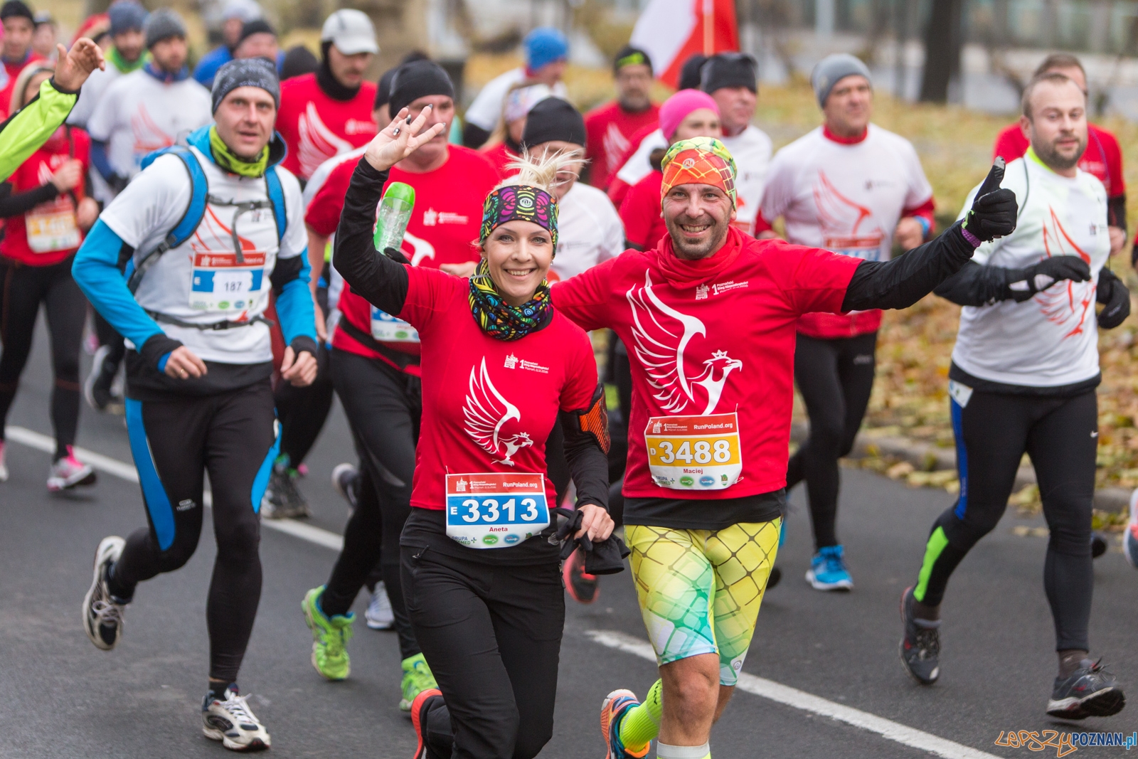 I Poznański Bieg Niepodległości Foto: lepszyPOZNAN.pl / Piotr Rychter I Poznański Bieg Niepodległości Foto: lepszyPOZNAN.pl / Piotr Rychter