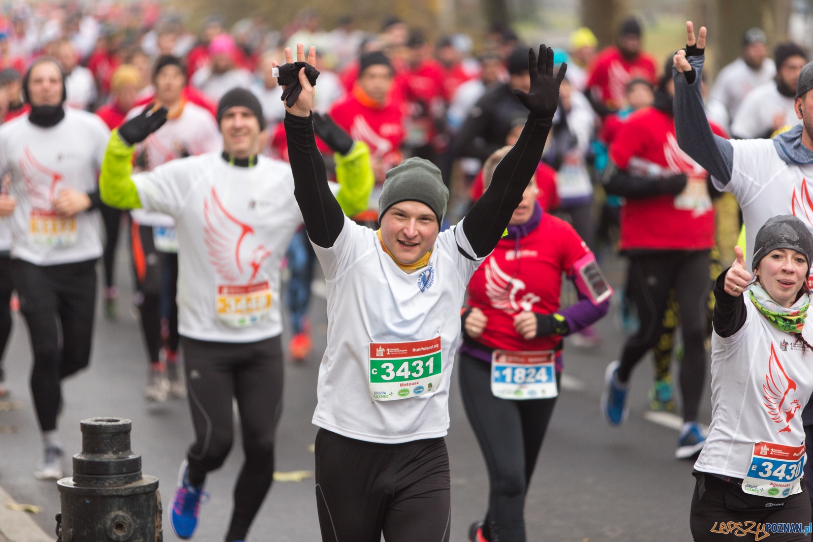 I Poznański Bieg Niepodległości Foto: lepszyPOZNAN.pl / Piotr Rychter I Poznański Bieg Niepodległości Foto: lepszyPOZNAN.pl / Piotr Rychter