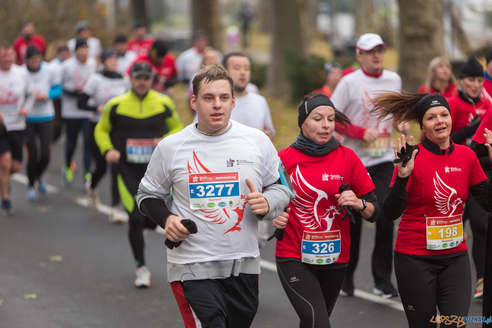 I Poznański Bieg Niepodległości Foto: lepszyPOZNAN.pl / Piotr Rychter I Poznański Bieg Niepodległości Foto: lepszyPOZNAN.pl / Piotr Rychter