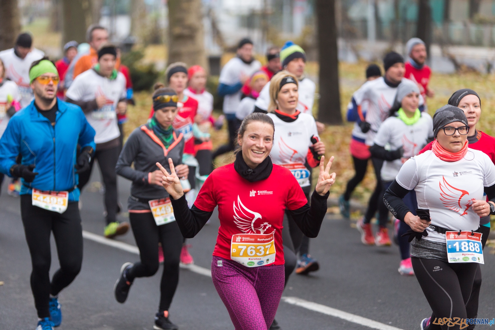 I Poznański Bieg Niepodległości Foto: lepszyPOZNAN.pl / Piotr Rychter I Poznański Bieg Niepodległości Foto: lepszyPOZNAN.pl / Piotr Rychter