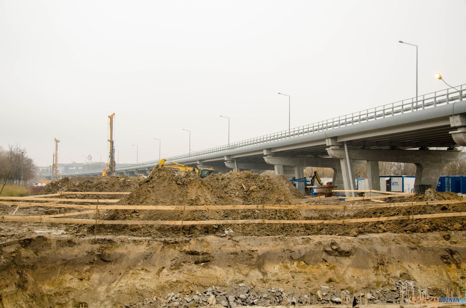 Estakada Katowicka w budowie Foto: Krzysztof Kaczanowski Estakada Katowicka w budowie Foto: Krzysztof Kaczanowski