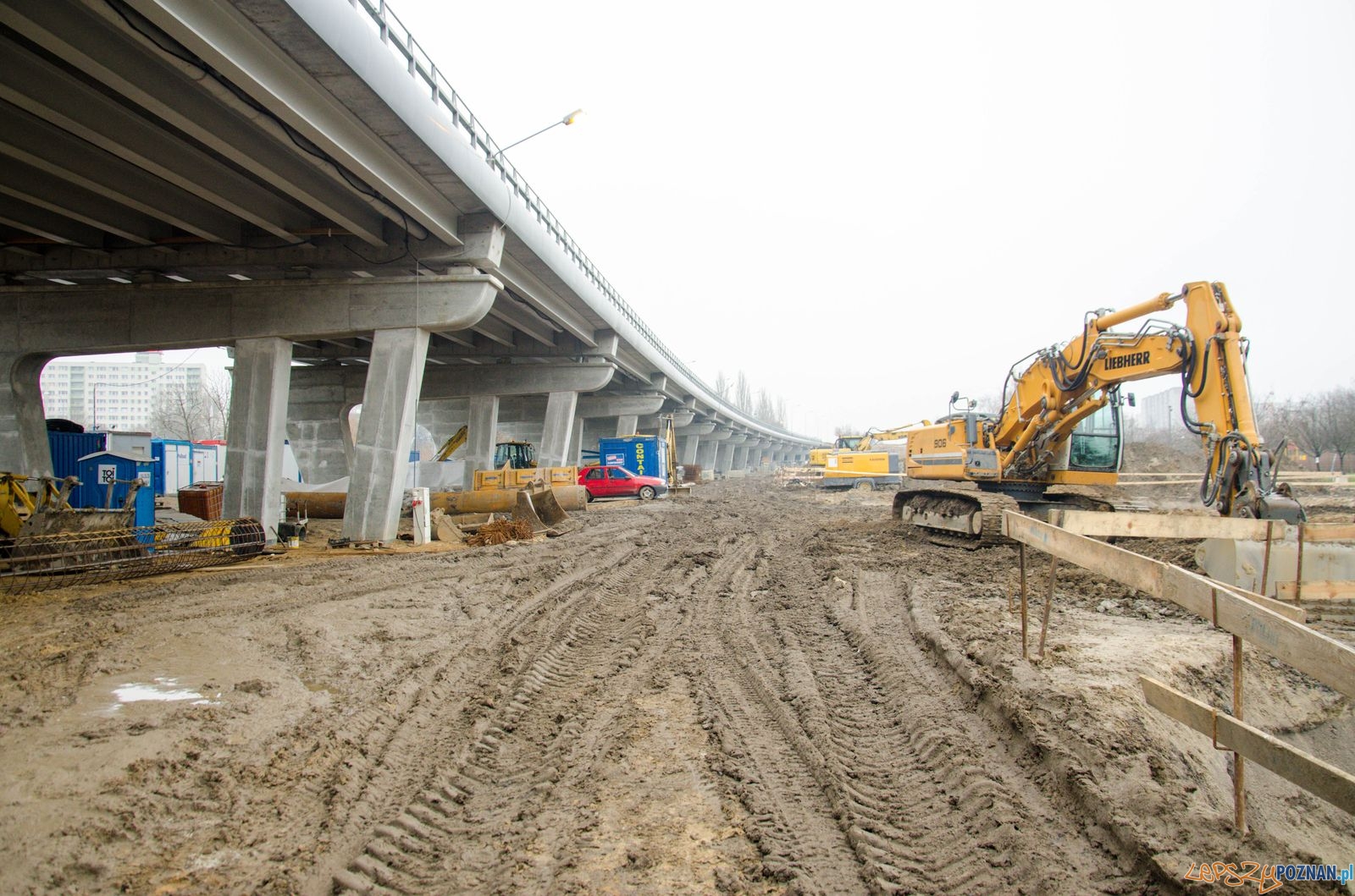 Estakada Katowicka w budowie Foto: Krzysztof Kaczanowski Estakada Katowicka w budowie Foto: Krzysztof Kaczanowski