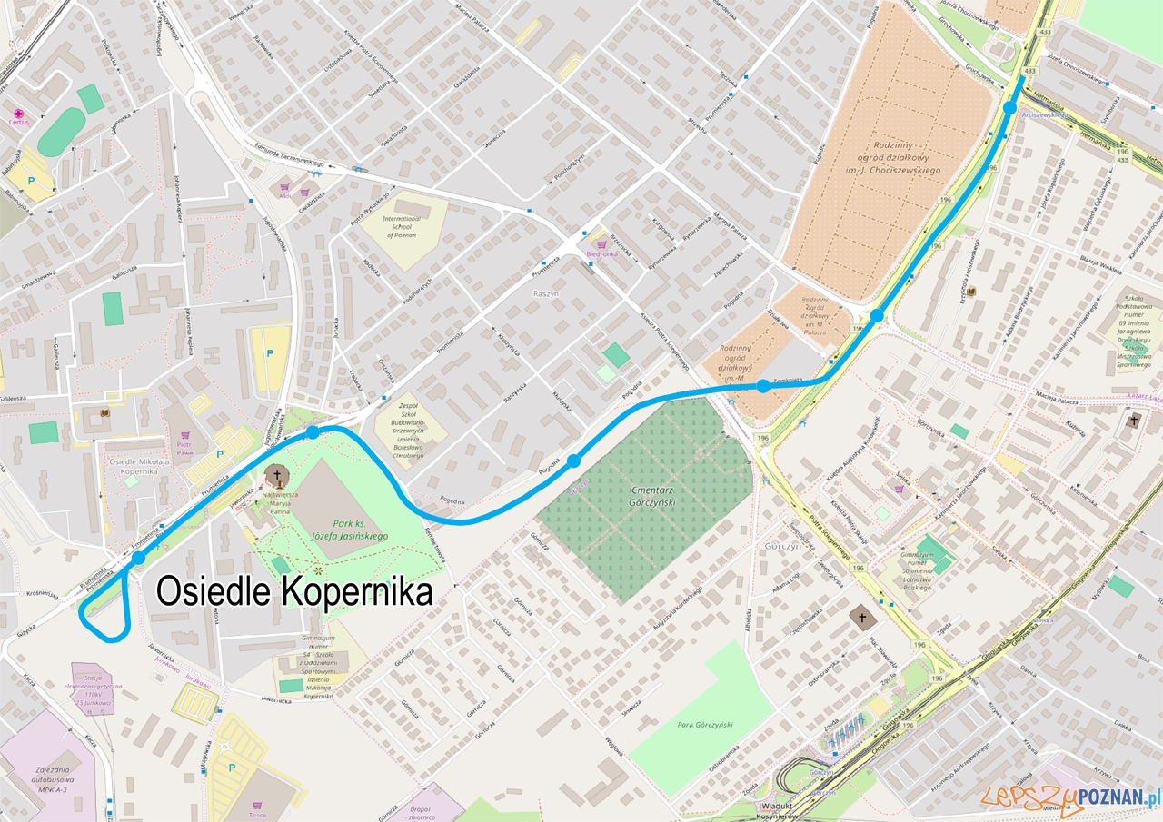 Projekt Copernicus - tramwaj na Osiedle Kopernika Foto: UMP Projekt Copernicus - tramwaj na Osiedle Kopernika Foto: UMP