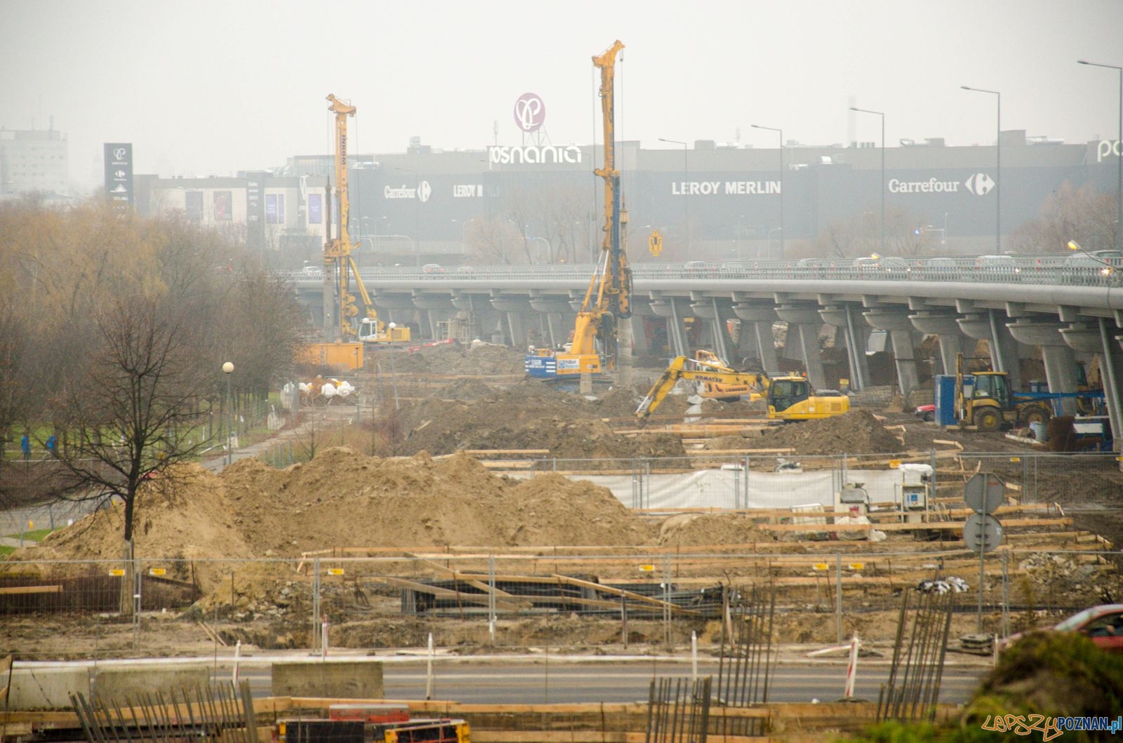 Estakada Katowicka w budowie Foto: Krzysztof Kaczanowski Estakada Katowicka w budowie Foto: Krzysztof Kaczanowski