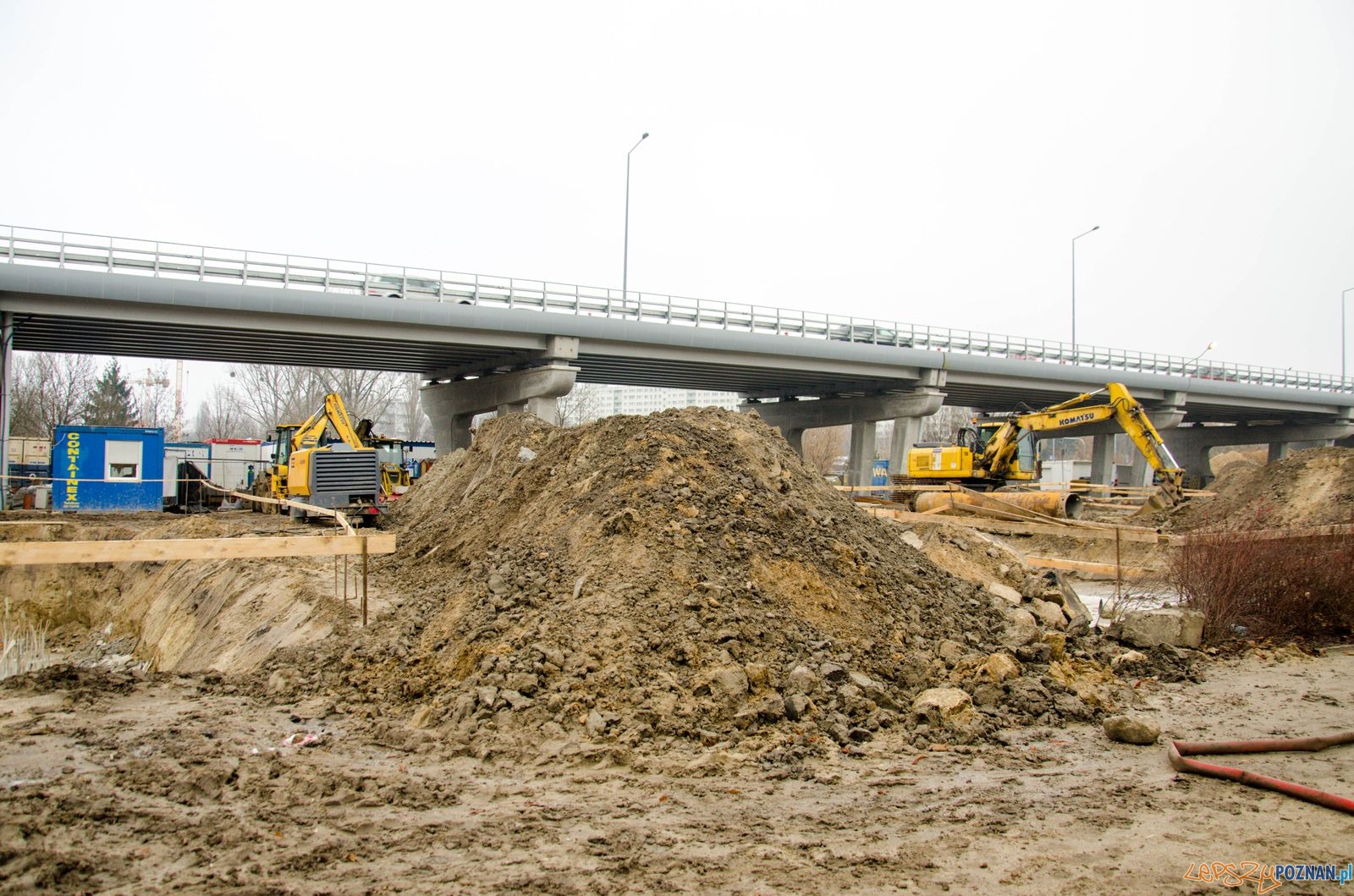 Estakada Katowicka w budowie Foto: Krzysztof Kaczanowski Estakada Katowicka w budowie Foto: Krzysztof Kaczanowski