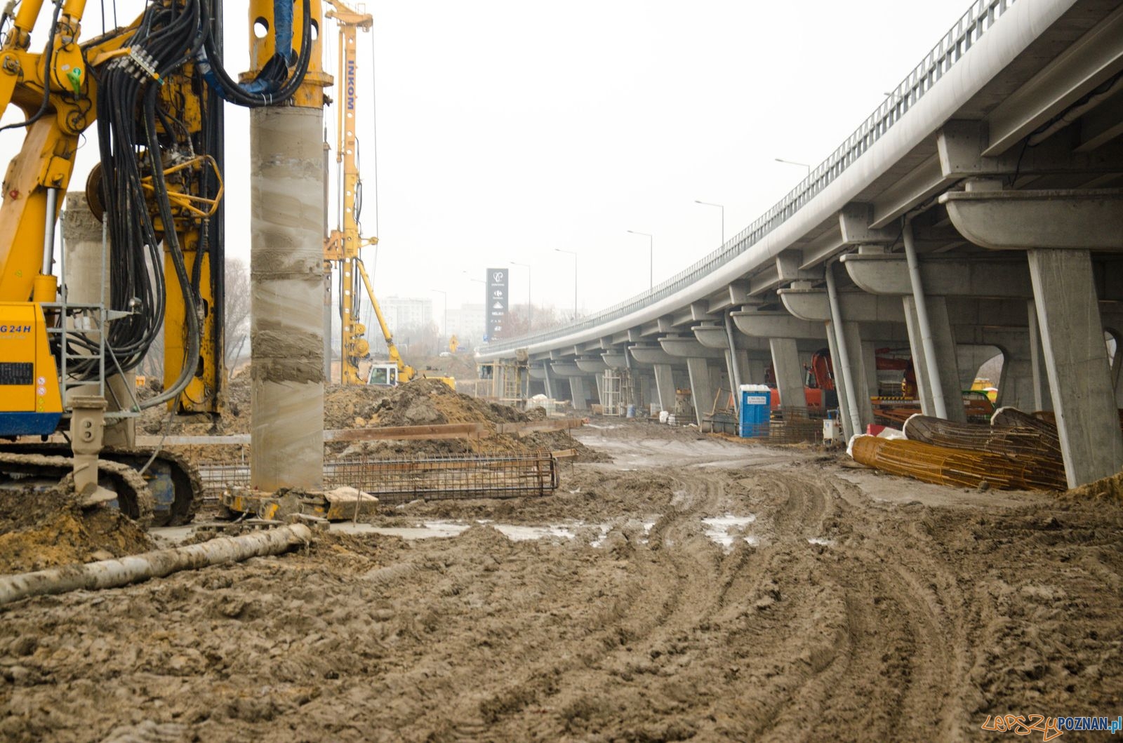 Estakada Katowicka w budowie Foto: Krzysztof Kaczanowski Estakada Katowicka w budowie Foto: Krzysztof Kaczanowski