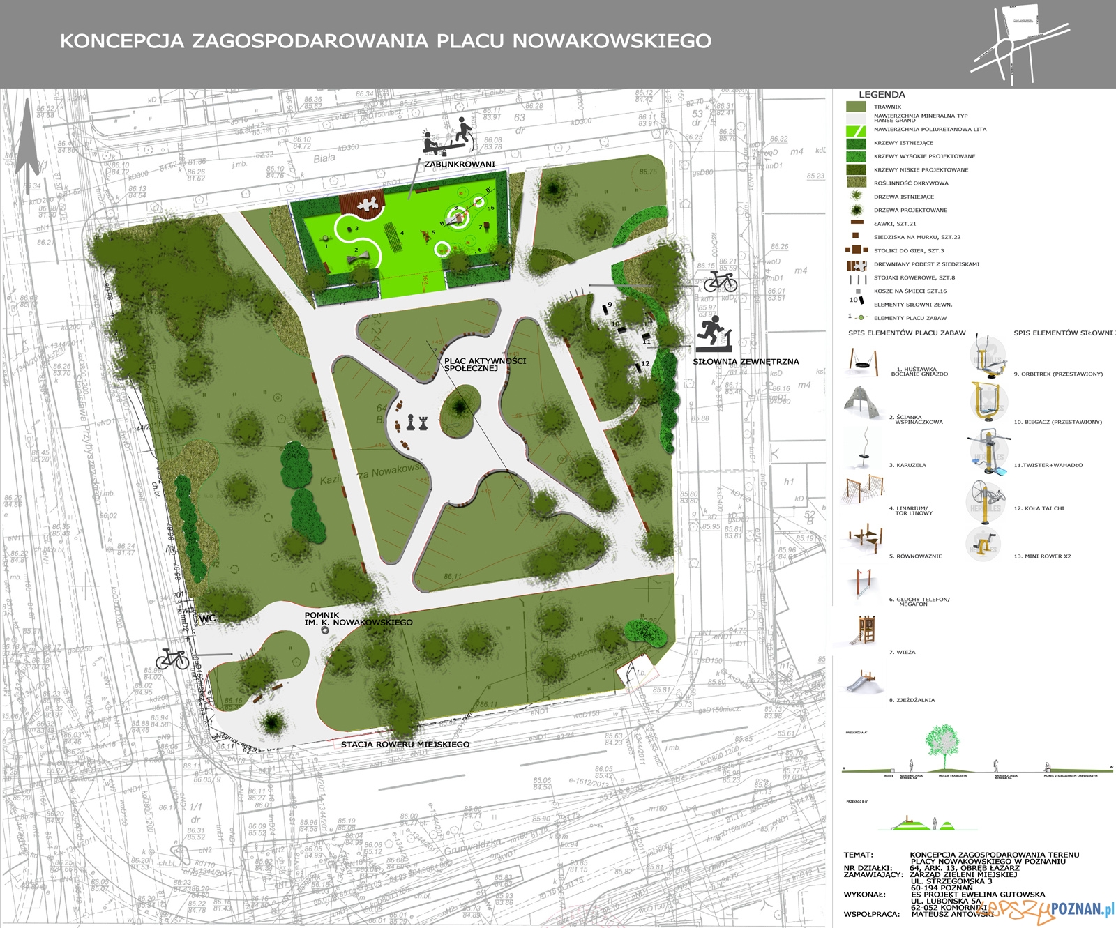 Koncepcja Placu Nowakowskiego Foto: mat. pras. Koncepcja Placu Nowakowskiego Foto: mat. pras.