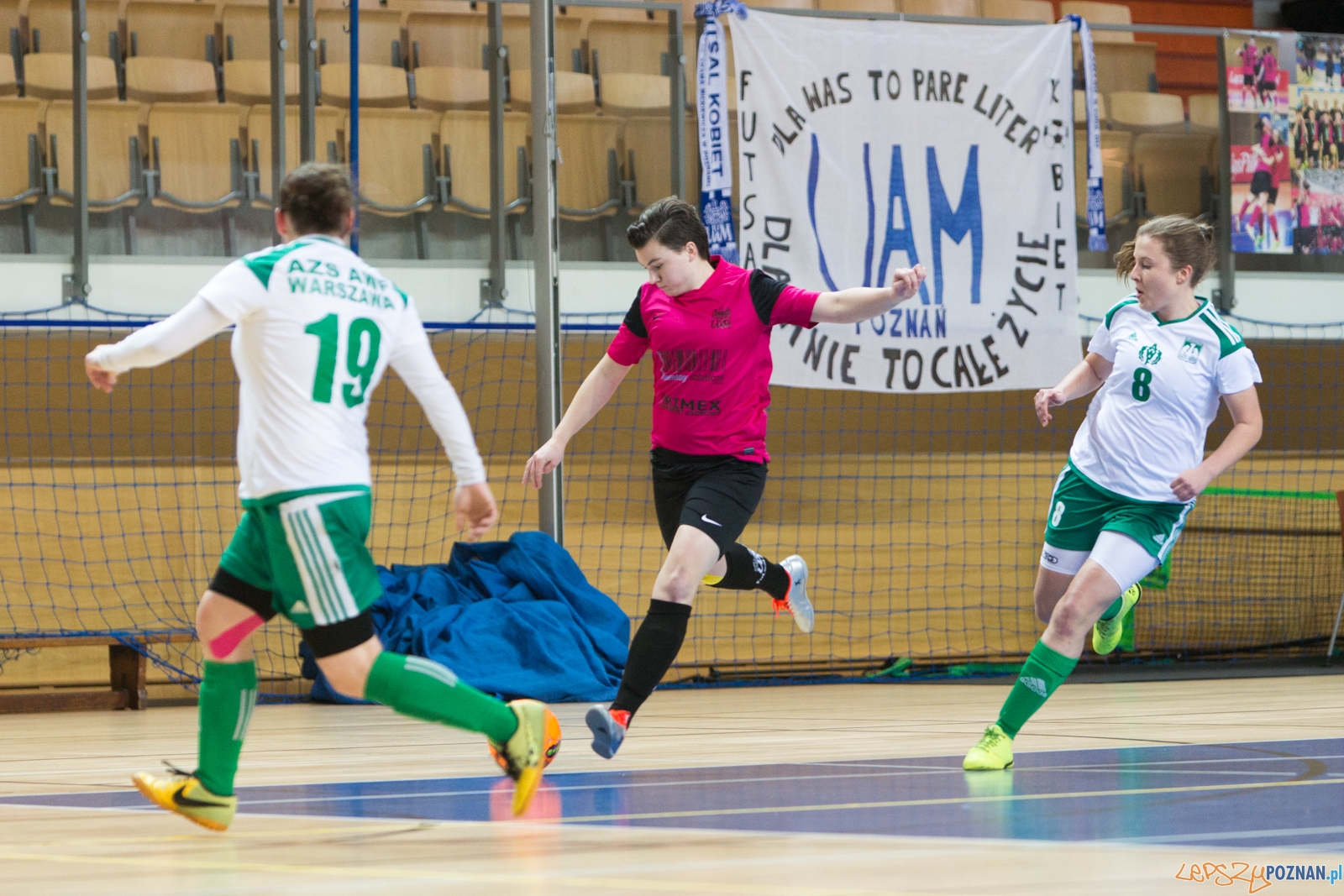 Futsal kobiet: AZS UAM Poznań - AZS AWF Warszawa Foto: lepszyPOZNAN.pl / Piotr Rychter Futsal kobiet: AZS UAM Poznań - AZS AWF Warszawa Foto: lepszyPOZNAN.pl / Piotr Rychter