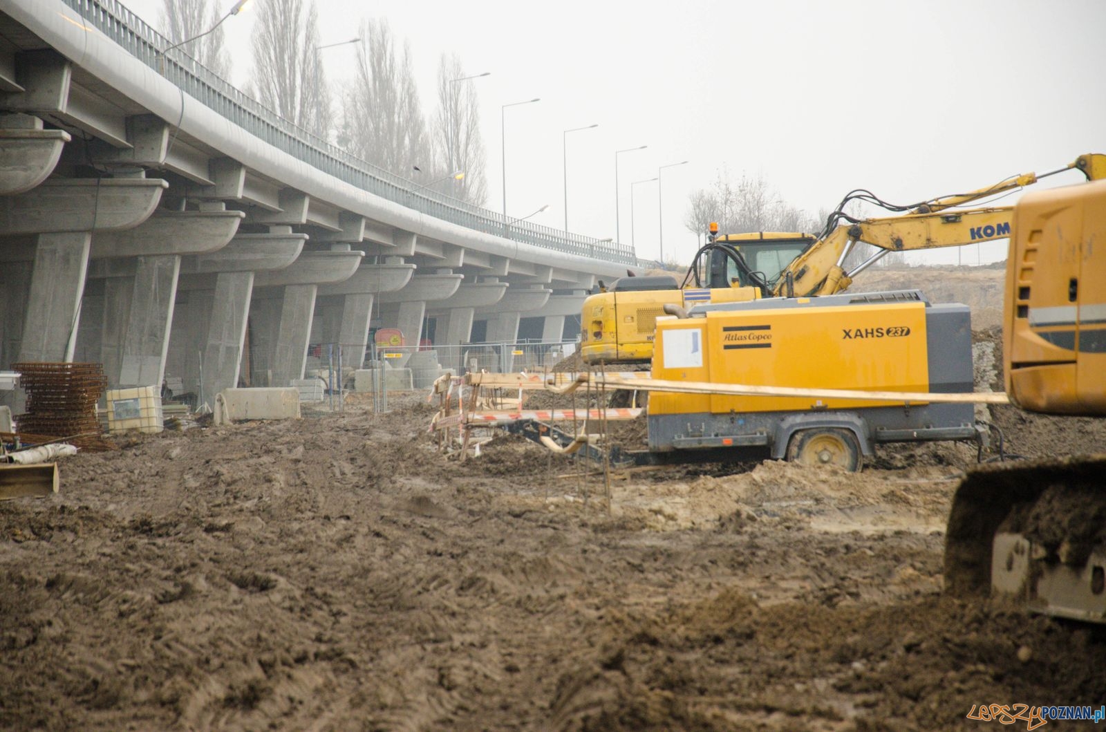Estakada Katowicka w budowie Foto: Krzysztof Kaczanowski Estakada Katowicka w budowie Foto: Krzysztof Kaczanowski