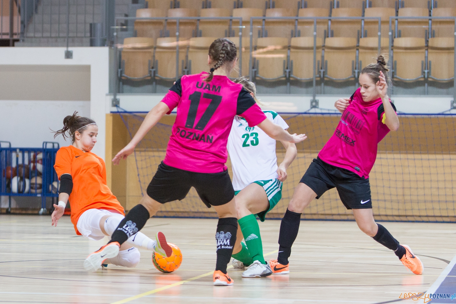 Futsal kobiet: AZS UAM Poznań - AZS AWF Warszawa Foto: lepszyPOZNAN.pl / Piotr Rychter Futsal kobiet: AZS UAM Poznań - AZS AWF Warszawa Foto: lepszyPOZNAN.pl / Piotr Rychter