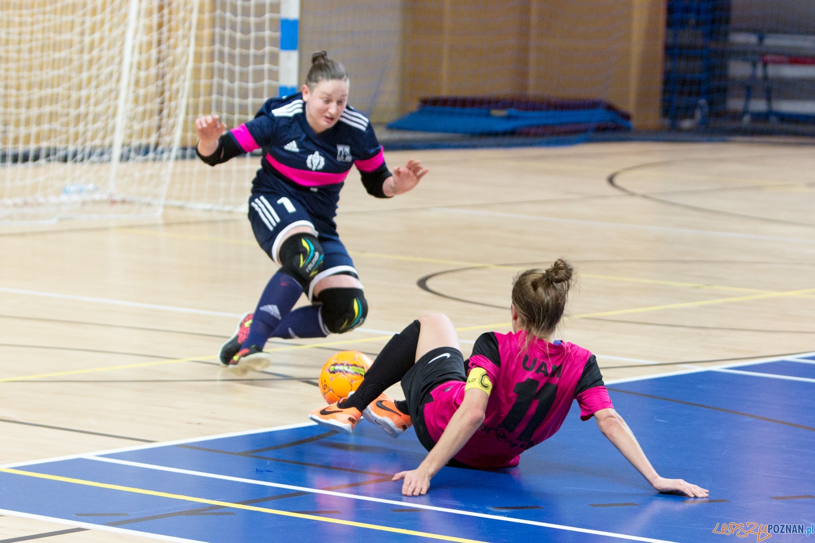 Futsal kobiet: AZS UAM Poznań - AZS AWF Warszawa Foto: lepszyPOZNAN.pl / Piotr Rychter Futsal kobiet: AZS UAM Poznań - AZS AWF Warszawa Foto: lepszyPOZNAN.pl / Piotr Rychter
