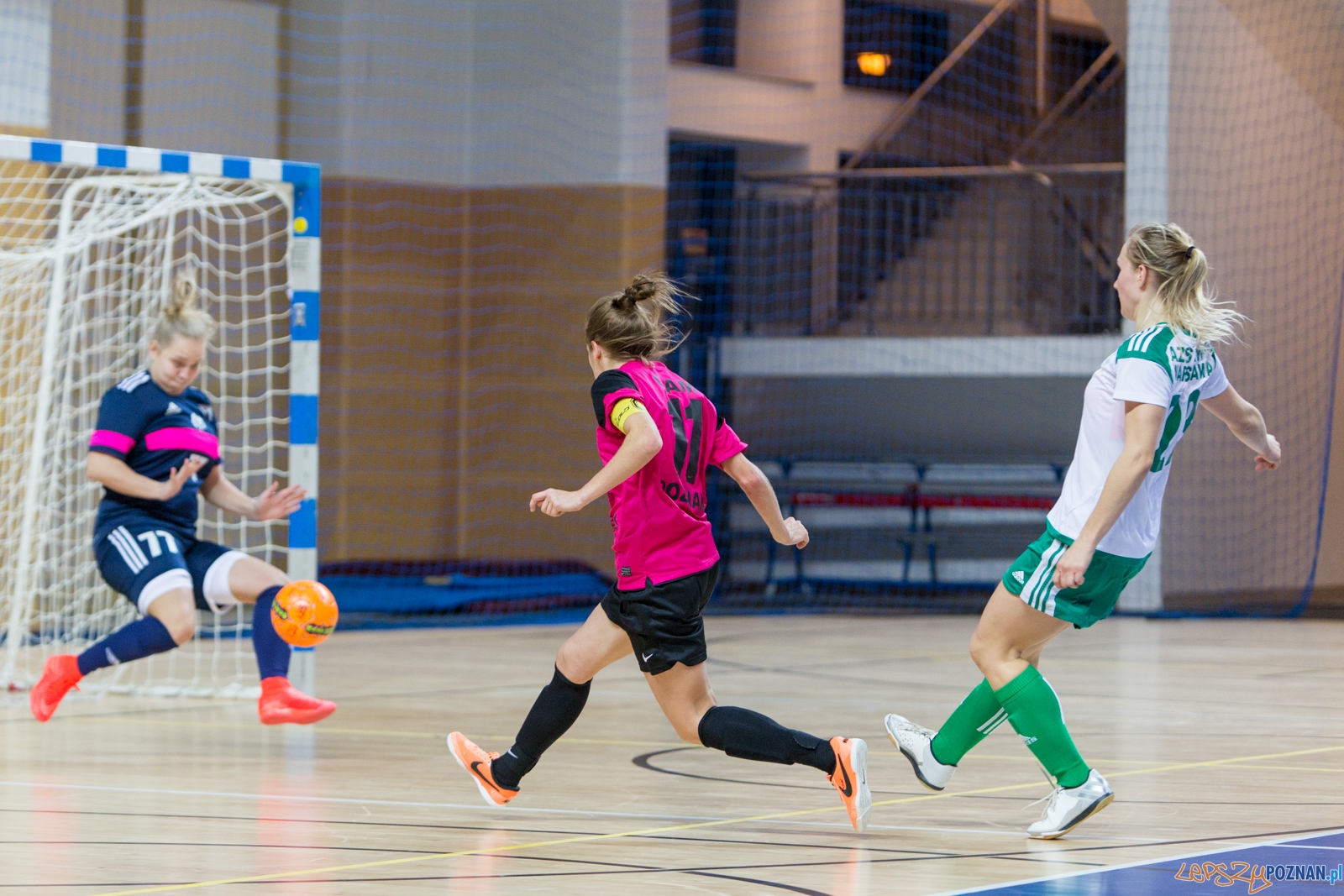 Futsal kobiet: AZS UAM Poznań - AZS AWF Warszawa Foto: lepszyPOZNAN.pl / Piotr Rychter Futsal kobiet: AZS UAM Poznań - AZS AWF Warszawa Foto: lepszyPOZNAN.pl / Piotr Rychter