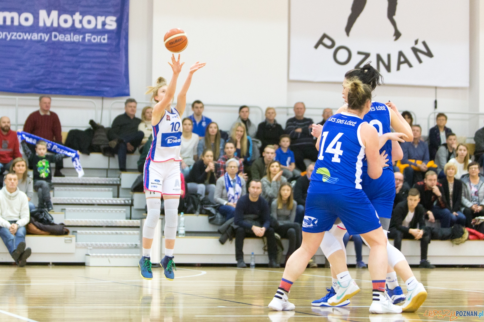 Enea AZS Poznań - ŁKS SMS Łódź Foto: lepszyPOZNAN.pl / Piotr Rychter Enea AZS Poznań - ŁKS SMS Łódź Foto: lepszyPOZNAN.pl / Piotr Rychter