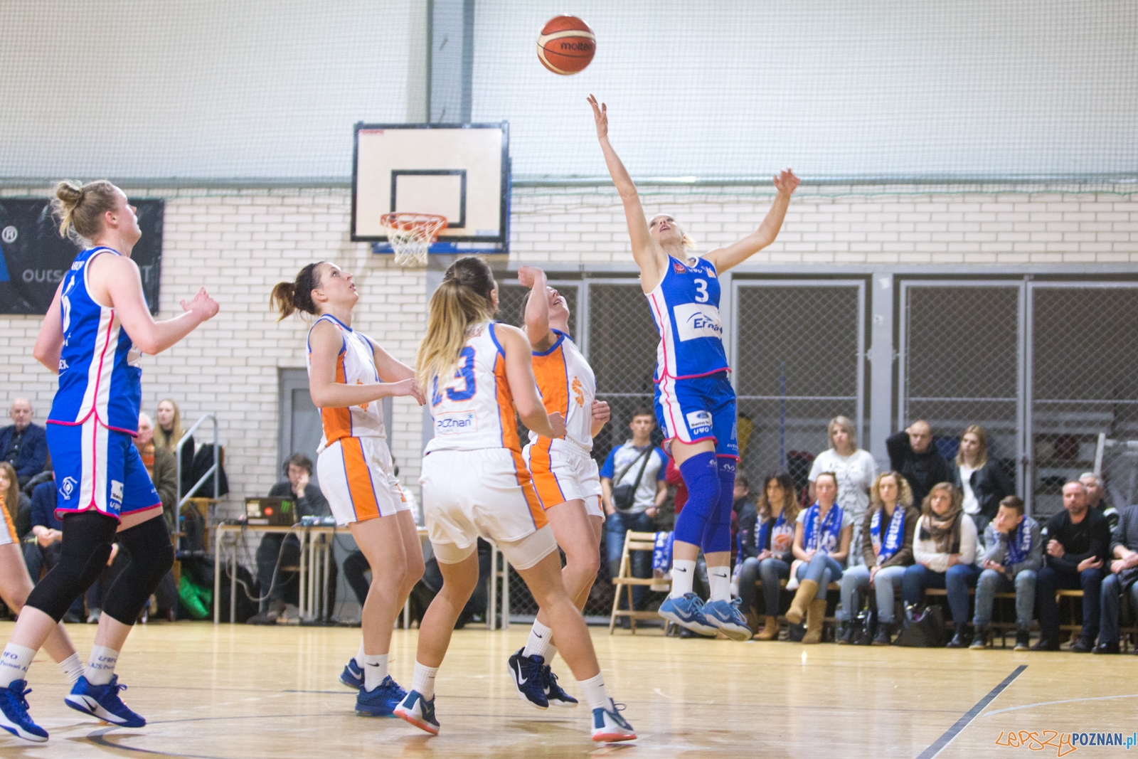 Derby Poznania: MUKS Pomarańczarnia Poznań - ENEA AZS Poznań Foto: lepszyPOZNAN.pl / Piotr Rychter Derby Poznania: MUKS Pomarańczarnia Poznań - ENEA AZS Poznań Foto: lepszyPOZNAN.pl / Piotr Rychter