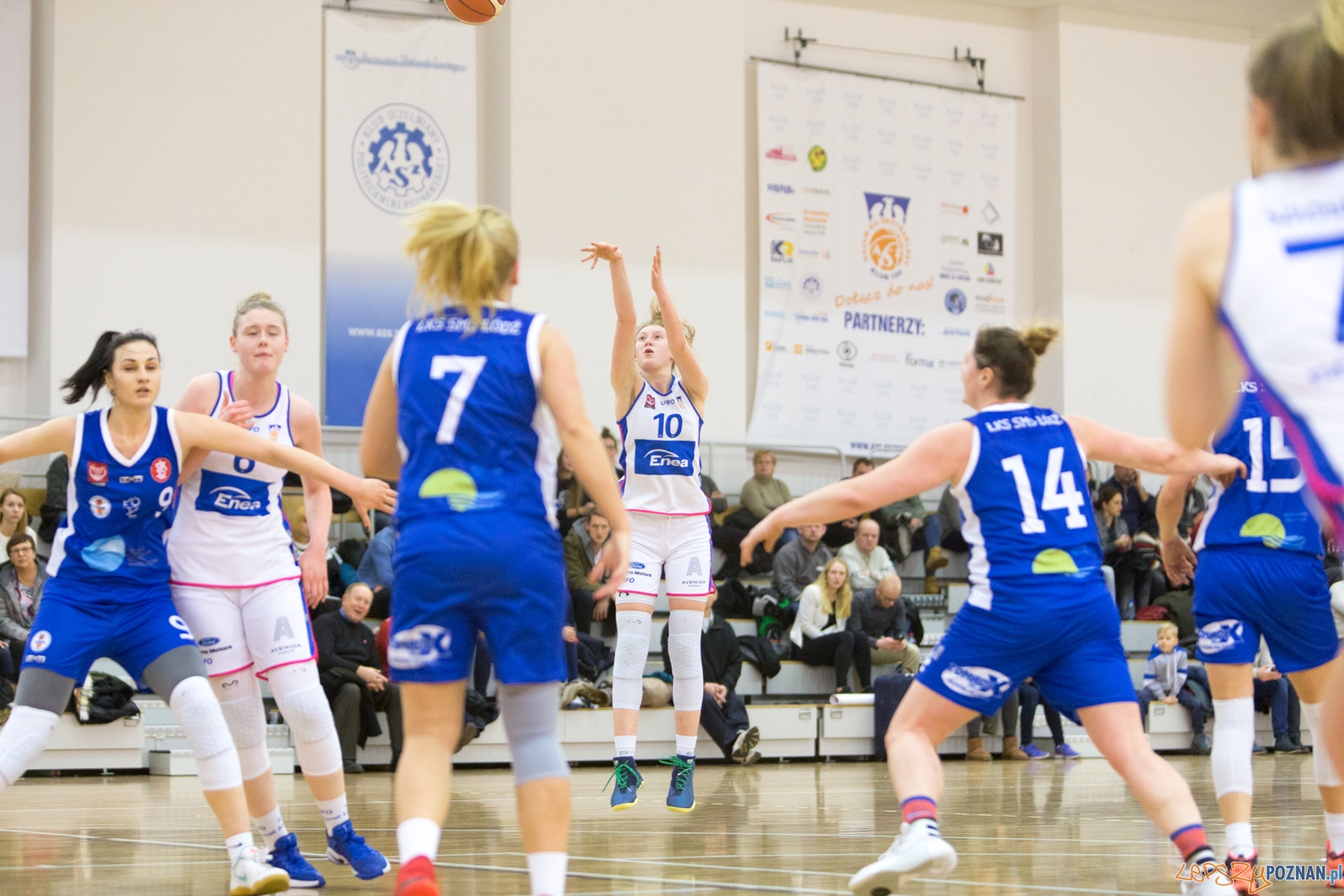 Enea AZS Poznań - ŁKS SMS Łódź Foto: lepszyPOZNAN.pl / Piotr Rychter Enea AZS Poznań - ŁKS SMS Łódź Foto: lepszyPOZNAN.pl / Piotr Rychter