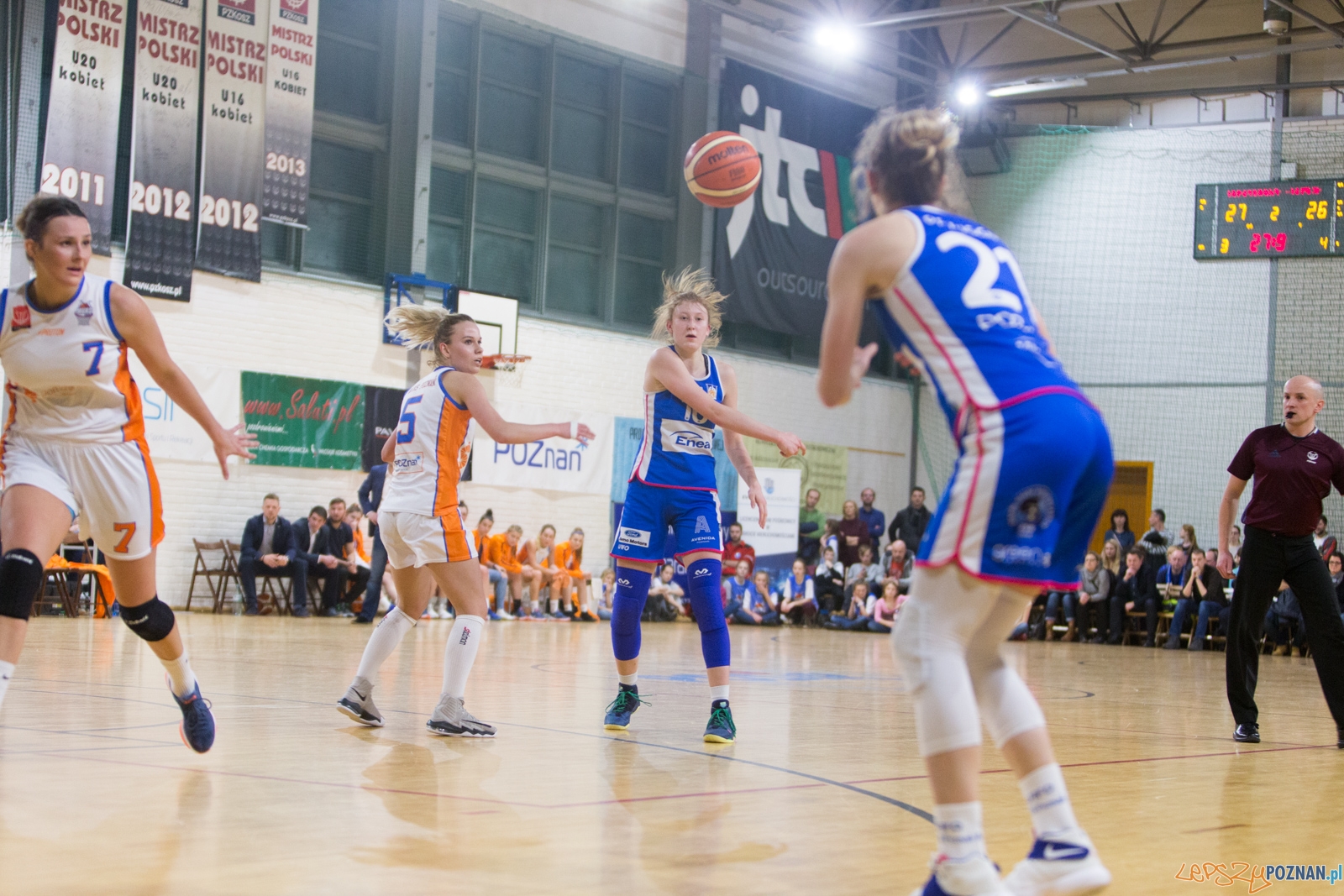 Derby Poznania: MUKS Pomarańczarnia Poznań - ENEA AZS Poznań Foto: lepszyPOZNAN.pl / Piotr Rychter Derby Poznania: MUKS Pomarańczarnia Poznań - ENEA AZS Poznań Foto: lepszyPOZNAN.pl / Piotr Rychter