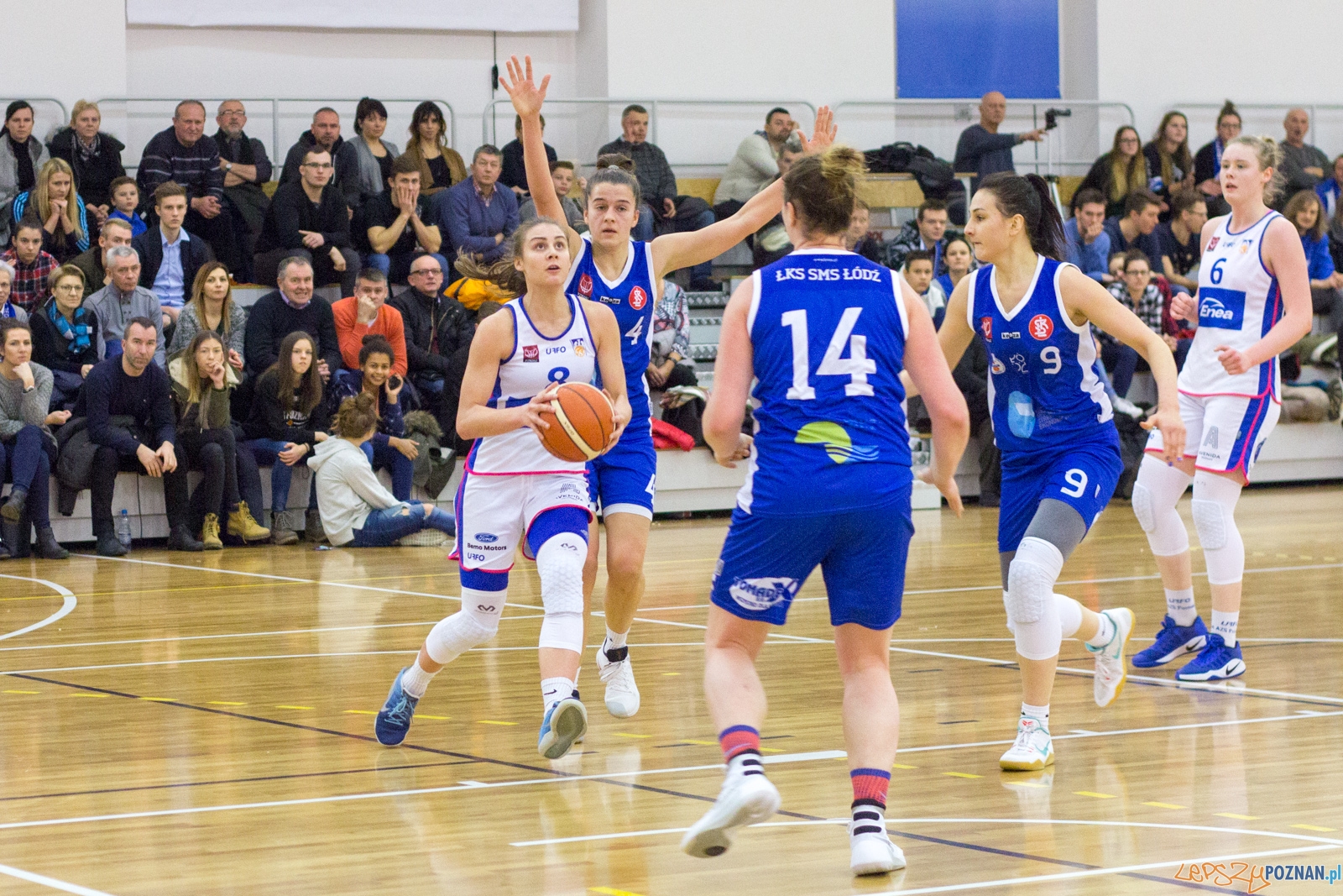 Enea AZS Poznań - ŁKS SMS Łódź Foto: Ewelina Jaśkowiak Enea AZS Poznań - ŁKS SMS Łódź Foto: Ewelina Jaśkowiak