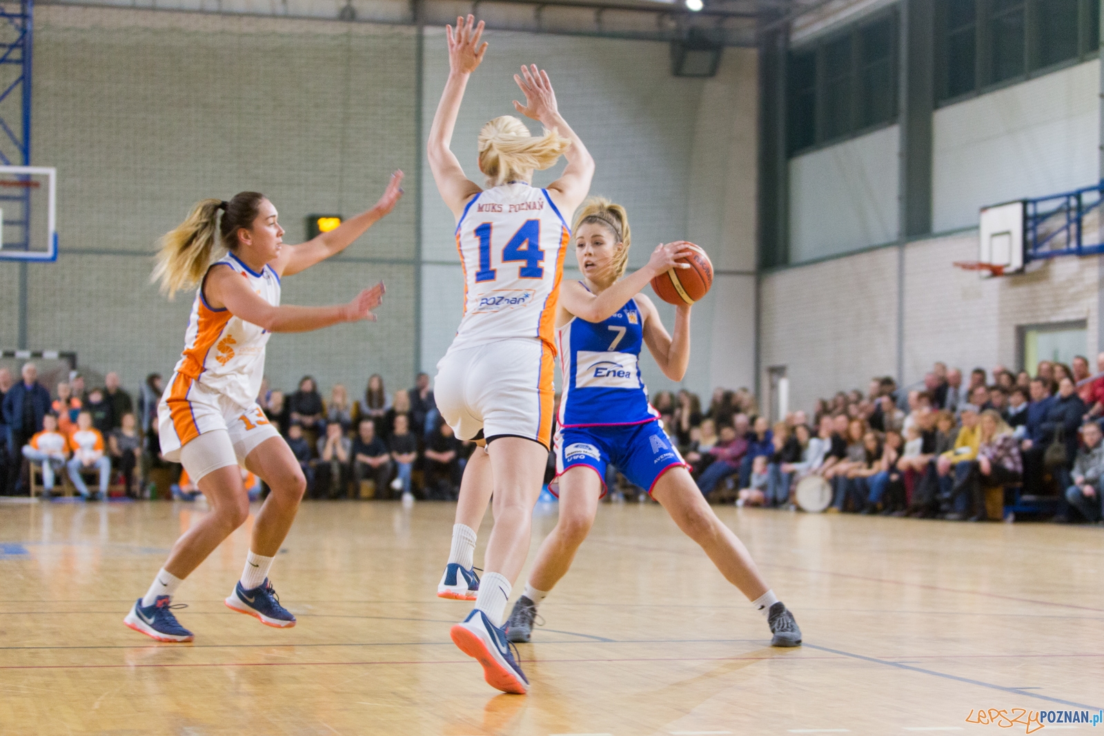 Derby Poznania: MUKS Pomarańczarnia Poznań - ENEA AZS Poznań Foto: lepszyPOZNAN.pl / Piotr Rychter Derby Poznania: MUKS Pomarańczarnia Poznań - ENEA AZS Poznań Foto: lepszyPOZNAN.pl / Piotr Rychter