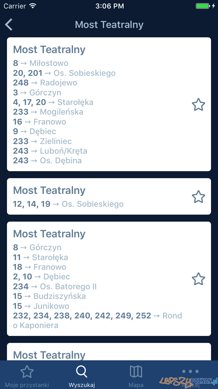 Gdzie ta bimba - rozkład jazdy w smartfonie Foto: Whalla Labs Gdzie ta bimba - rozkład jazdy w smartfonie Foto: Whalla Labs