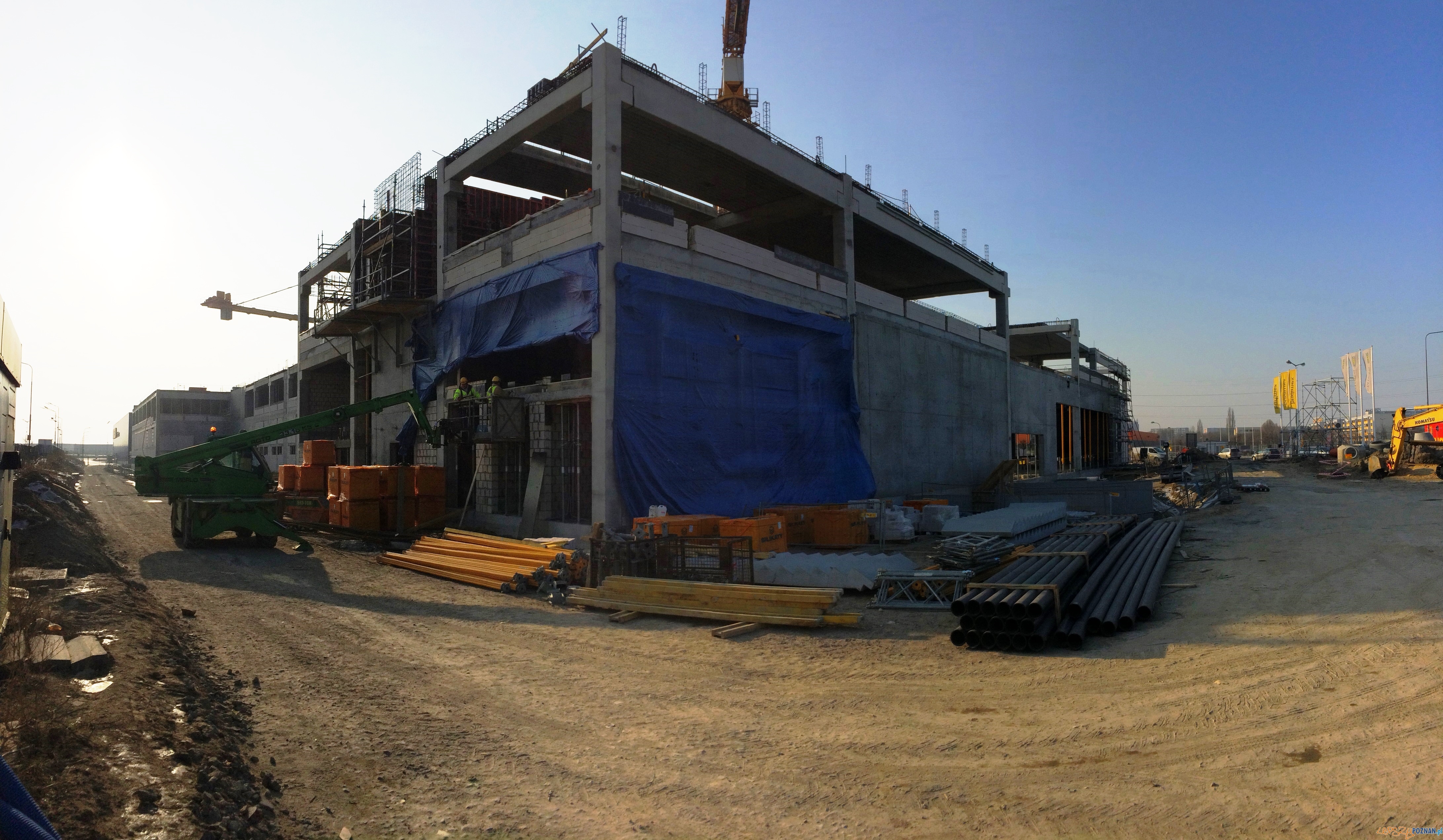 Rozbudowa centrum handlowego Poznań Franowo - luty 2017 Foto: mat. prasowe Rozbudowa centrum handlowego Poznań Franowo - luty 2017 Foto: mat. prasowe
