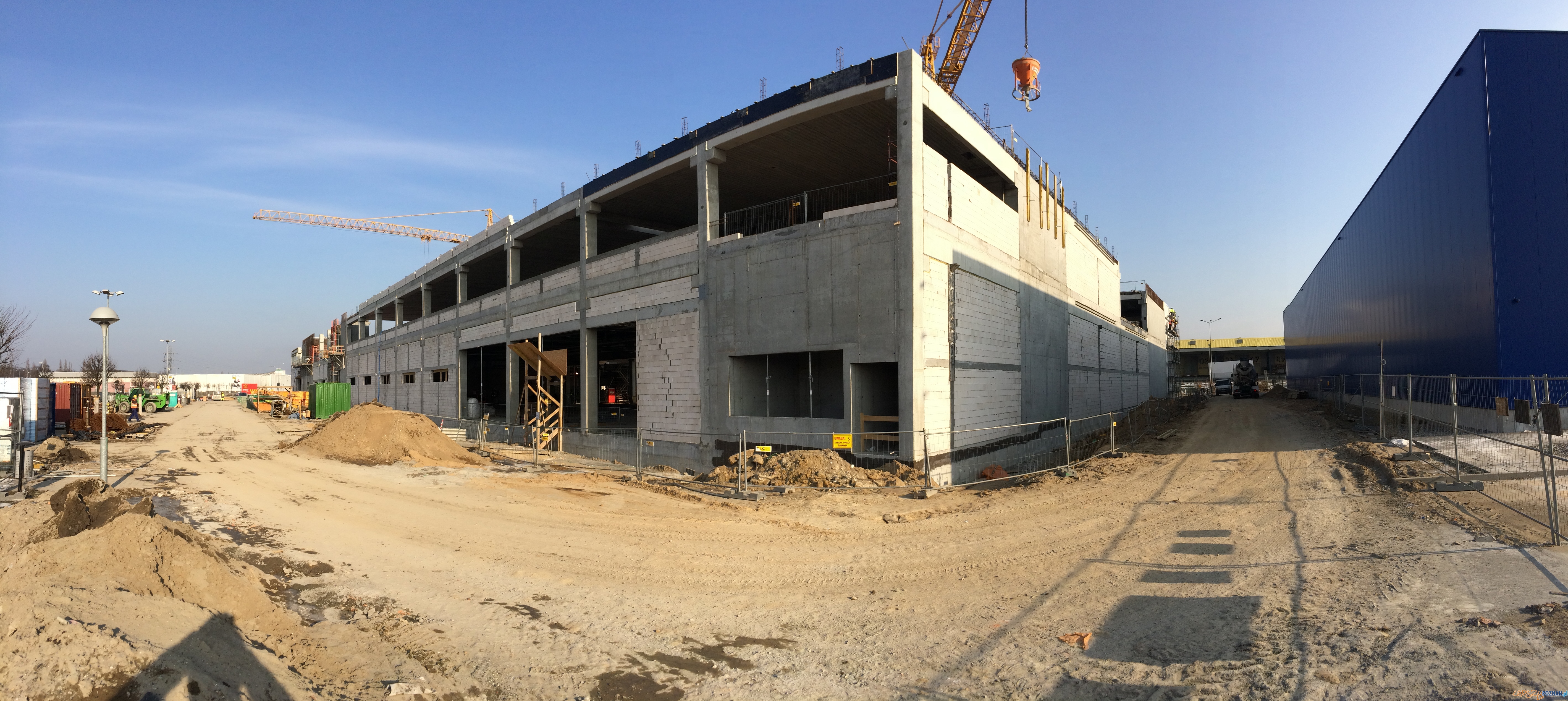 Rozbudowa centrum handlowego Poznań Franowo - luty 2017 Foto: mat. prasowe Rozbudowa centrum handlowego Poznań Franowo - luty 2017 Foto: mat. prasowe