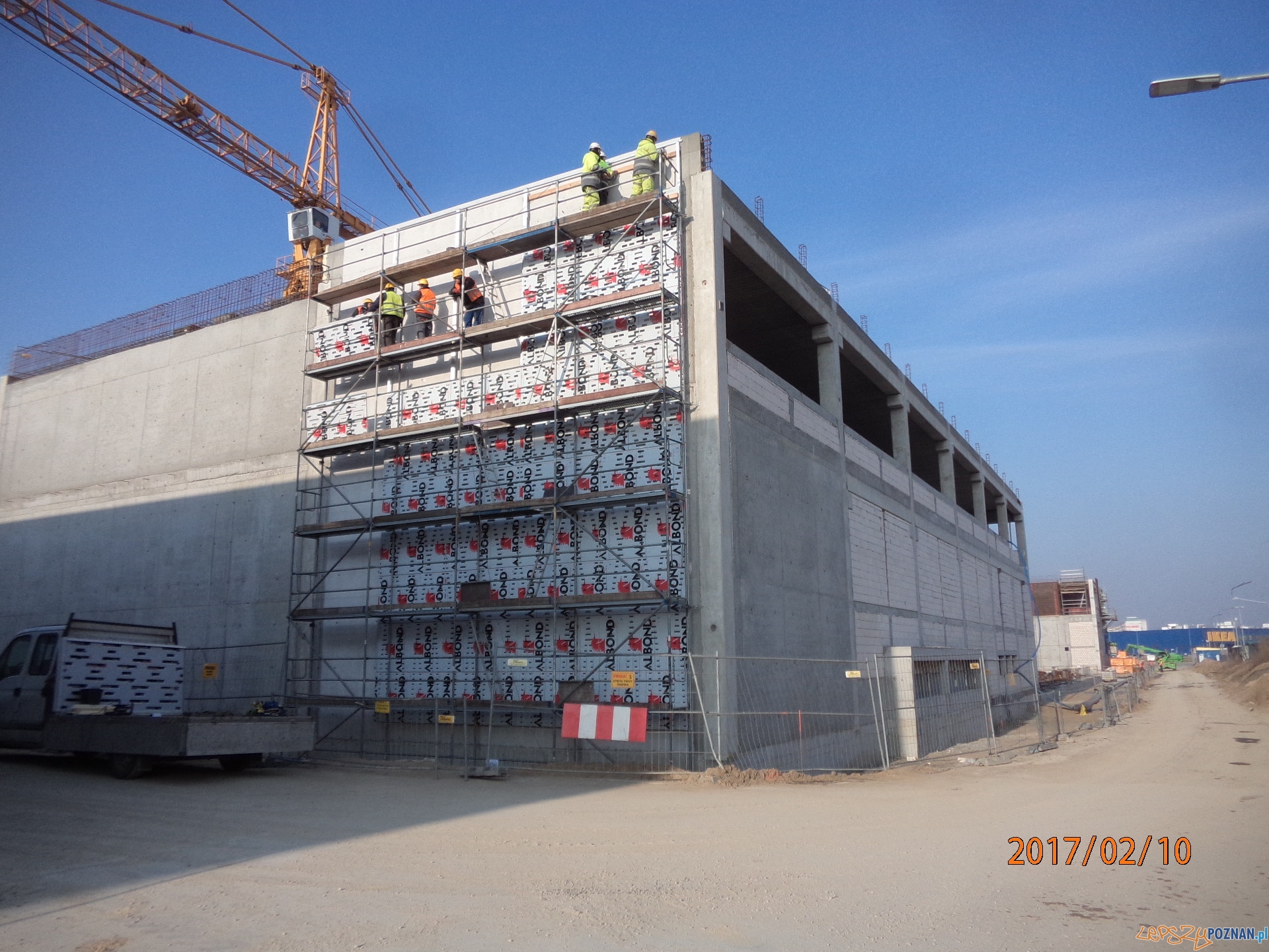 Rozbudowa centrum handlowego Poznań Franowo - luty 2017 Foto: mat. prasowe Rozbudowa centrum handlowego Poznań Franowo - luty 2017 Foto: mat. prasowe