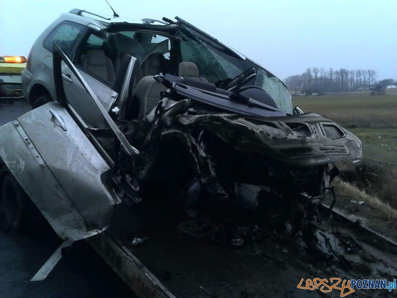 Tragiczny wypadek w Dąbrowie Foto: OSP Damasławek Tragiczny wypadek w Dąbrowie Foto: OSP Damasławek