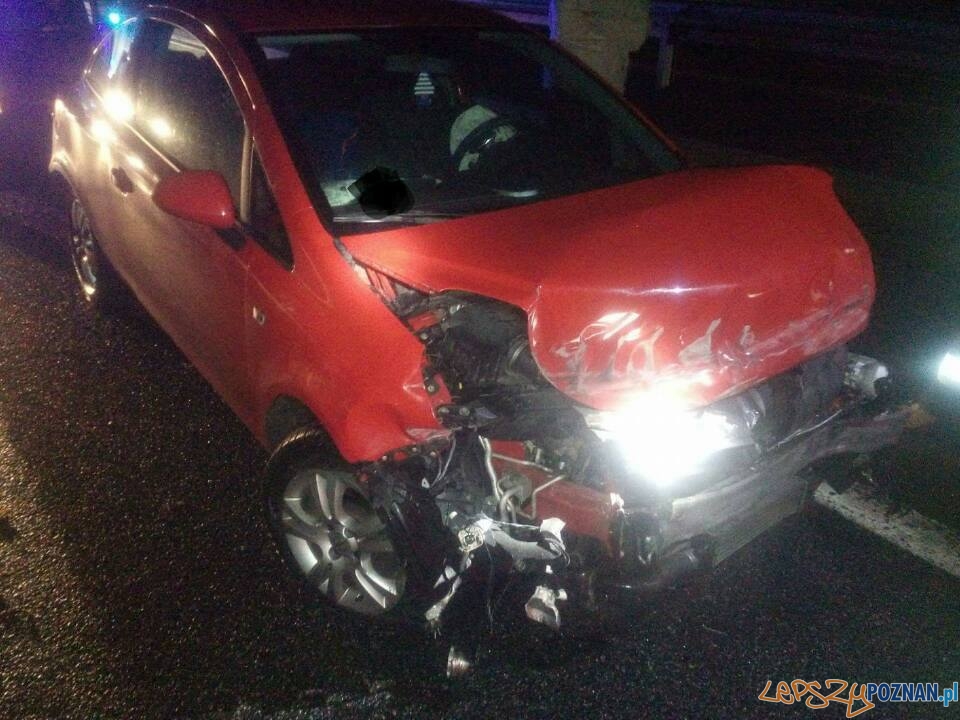 Wypadek w Kostrzynie Foto: OSP Kostrzyn Wypadek w Kostrzynie Foto: OSP Kostrzyn