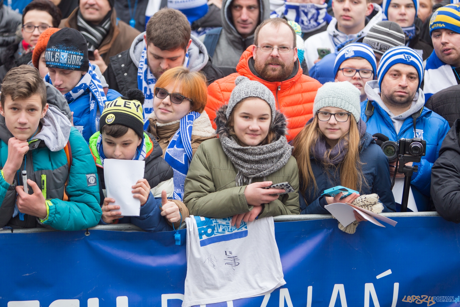 "Pierwszy gwizdek" - akcja Kolejorza Foto: lepszyPOZNAN.pl / Piotr Rychter "Pierwszy gwizdek" - akcja Kolejorza Foto: lepszyPOZNAN.pl / Piotr Rychter