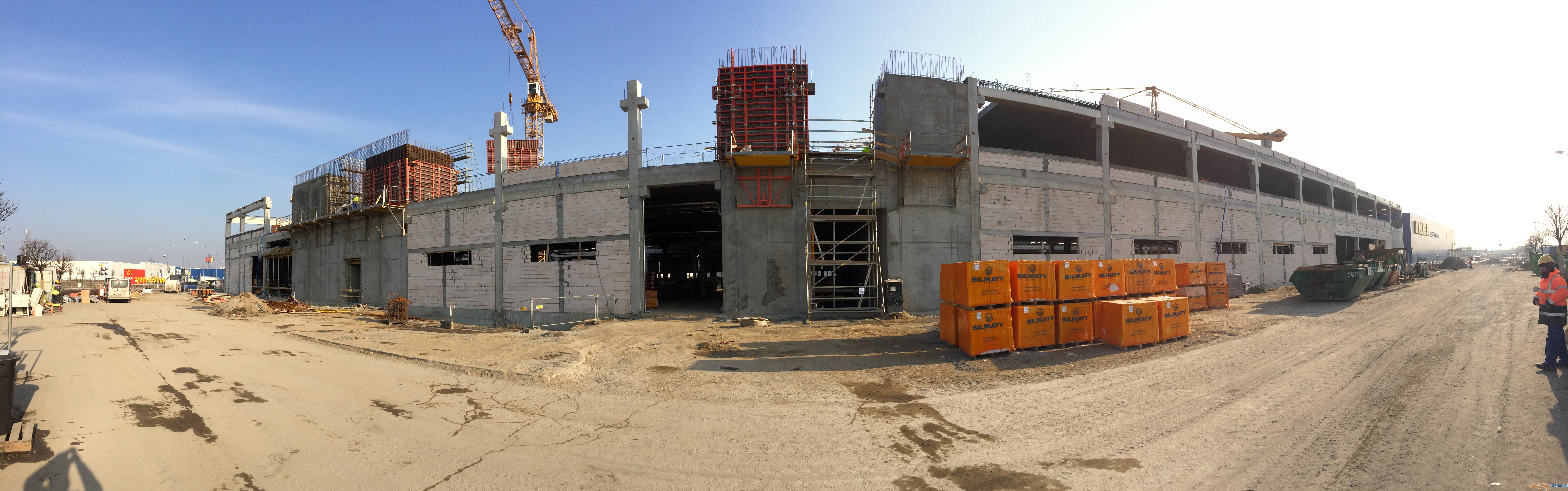 Rozbudowa centrum handlowego Poznań Franowo - luty 2017 Foto: mat. prasowe Rozbudowa centrum handlowego Poznań Franowo - luty 2017 Foto: mat. prasowe