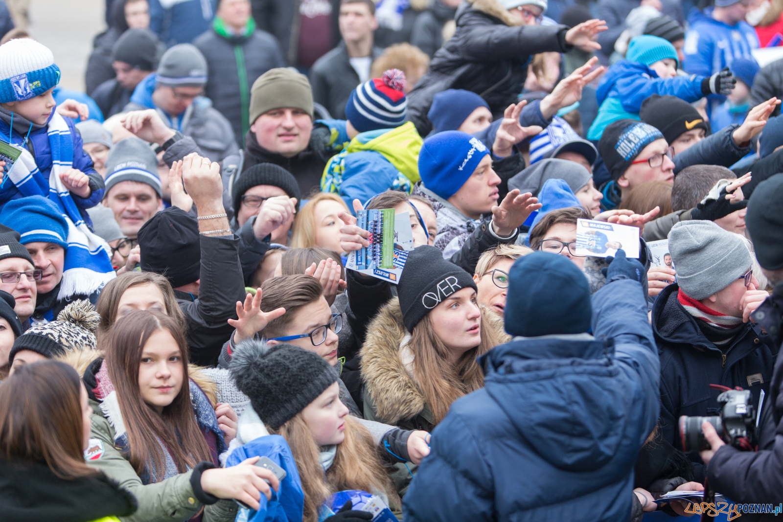 "Pierwszy gwizdek" - akcja Kolejorza Foto: lepszyPOZNAN.pl / Piotr Rychter "Pierwszy gwizdek" - akcja Kolejorza Foto: lepszyPOZNAN.pl / Piotr Rychter