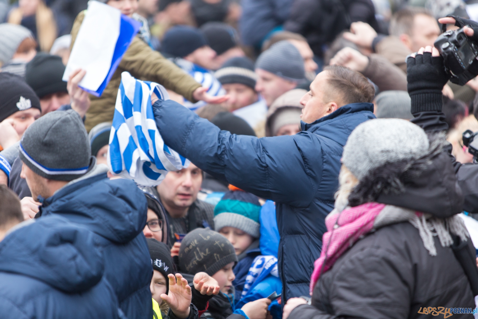 "Pierwszy gwizdek" - akcja Kolejorza Foto: lepszyPOZNAN.pl / Piotr Rychter "Pierwszy gwizdek" - akcja Kolejorza Foto: lepszyPOZNAN.pl / Piotr Rychter