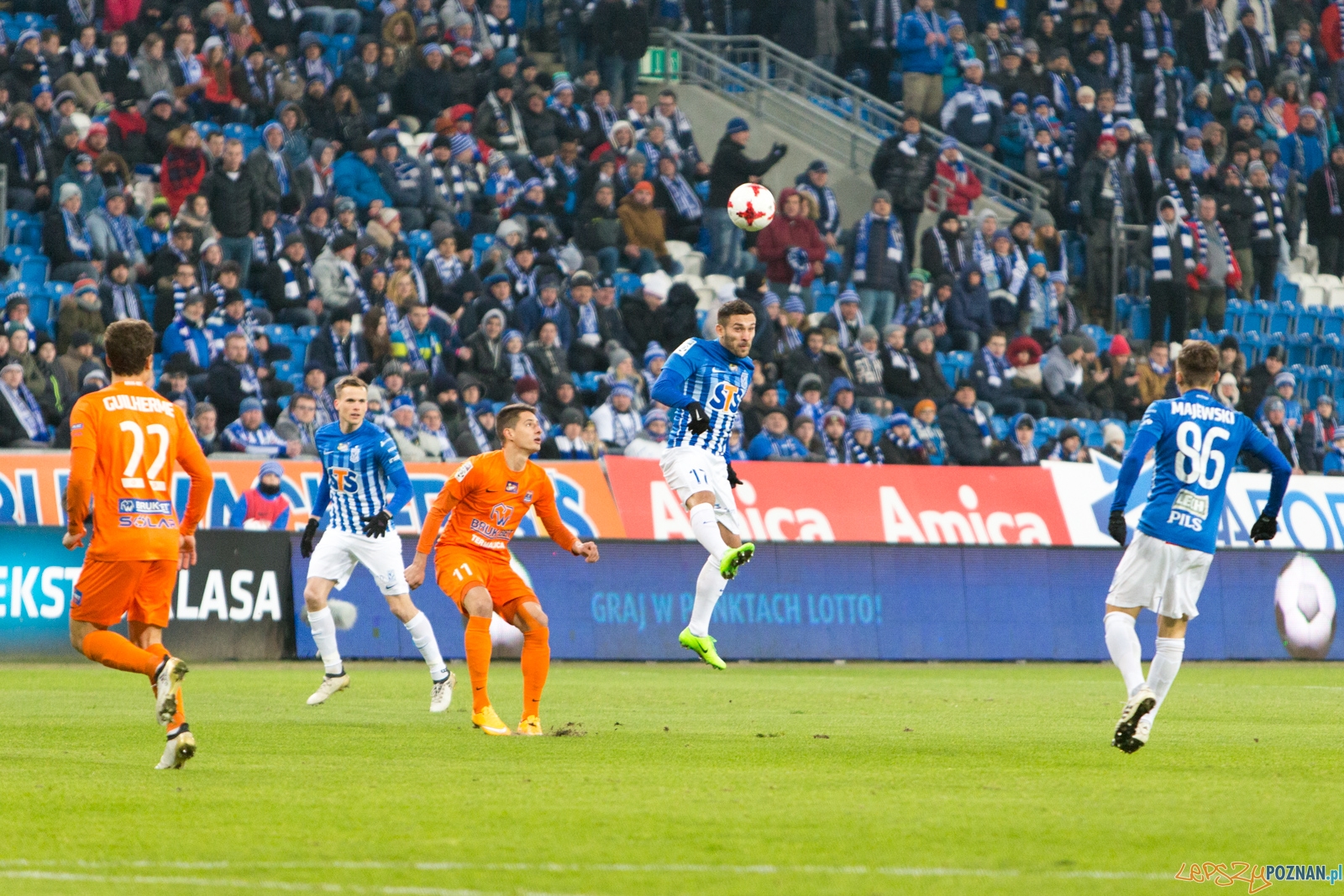 KKS Lech Poznań - Bruk-Bet Nieciecza Foto: lepszyPOZNAN.pl / Piotr Rychter KKS Lech Poznań - Bruk-Bet Nieciecza Foto: lepszyPOZNAN.pl / Piotr Rychter