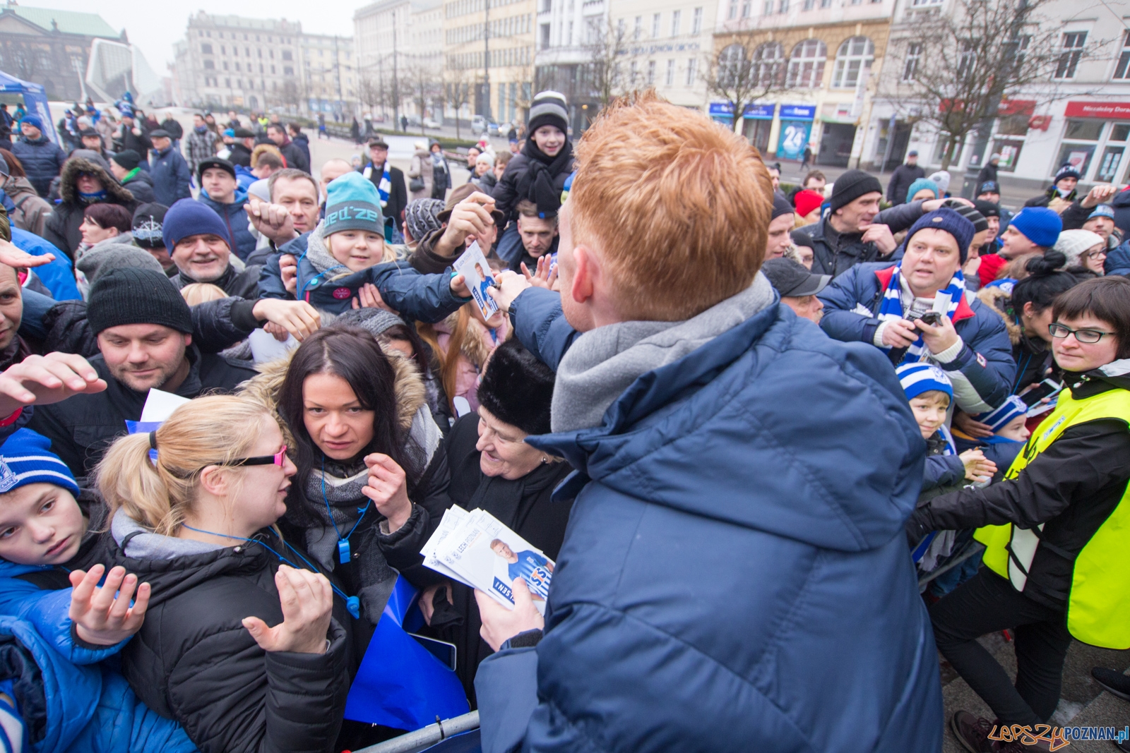 "Pierwszy gwizdek" - akcja Kolejorza Foto: lepszyPOZNAN.pl / Piotr Rychter "Pierwszy gwizdek" - akcja Kolejorza Foto: lepszyPOZNAN.pl / Piotr Rychter