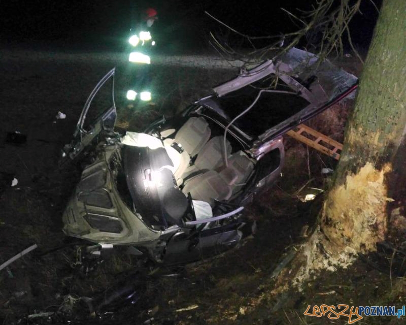 Tragiczny wypadek w Dąbrowie Foto: OSP Damasławek Tragiczny wypadek w Dąbrowie Foto: OSP Damasławek