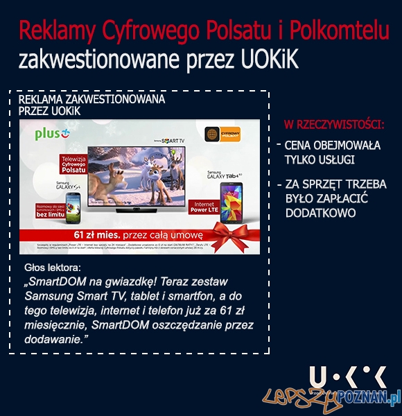 Zakwestionowane reklamy Foto: materiały UOKiK Zakwestionowane reklamy Foto: materiały UOKiK