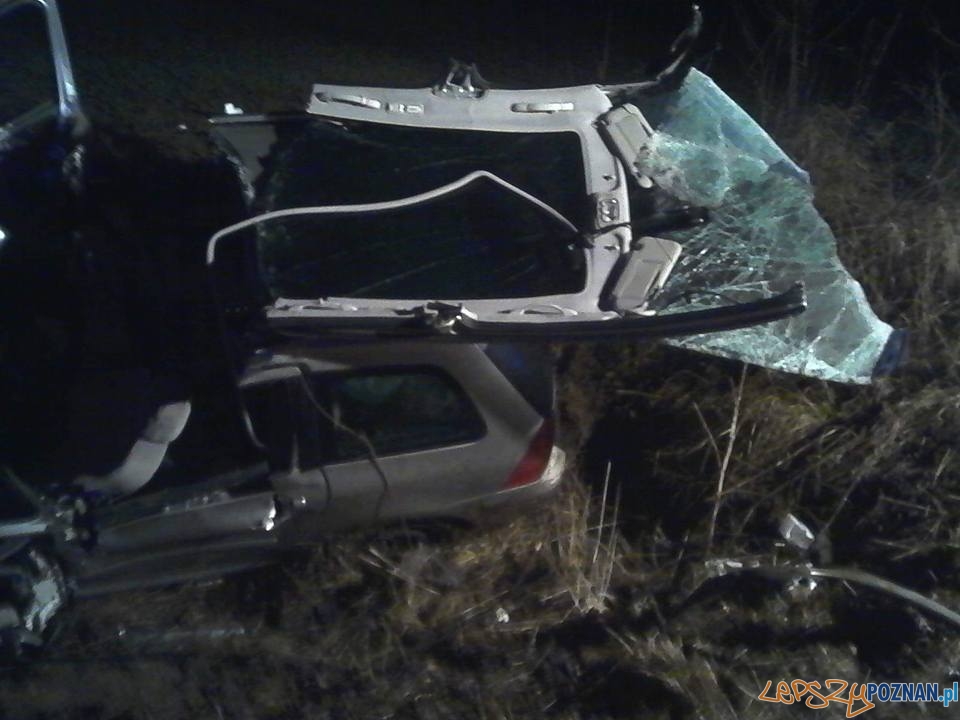 Tragiczny wypadek w Dąbrowie Foto: OSP Damasławek Tragiczny wypadek w Dąbrowie Foto: OSP Damasławek