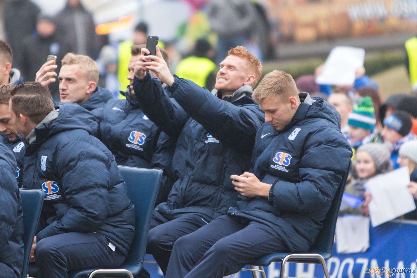 "Pierwszy gwizdek" - akcja Kolejorza Foto: lepszyPOZNAN.pl / Piotr Rychter "Pierwszy gwizdek" - akcja Kolejorza Foto: lepszyPOZNAN.pl / Piotr Rychter