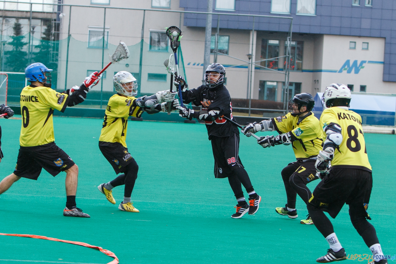 Mecz Lacrosse: Poznań Hussars - Legion Katowice 7:2 - Poznań 1  Foto: LepszyPOZNAN.pl / Paweł Rychter