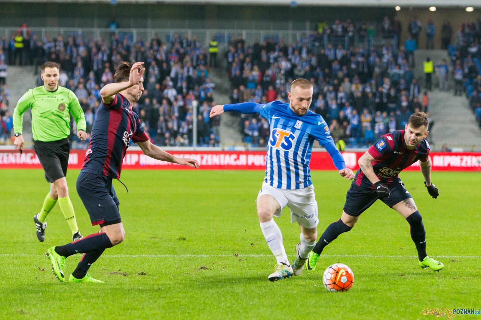 Puchar Polski: Lech Poznań - Pogoń Szczecin Foto: lepszyPOZNAN.pl / Piotr Rychter Puchar Polski: Lech Poznań - Pogoń Szczecin Foto: lepszyPOZNAN.pl / Piotr Rychter