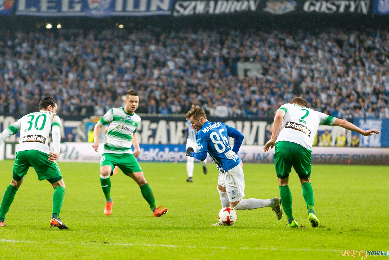Lech Poznań - Lechia Gdańsk (Radosław Majewski) Foto: lepszyPOZNAN.pl / Piotr Rychter Lech Poznań - Lechia Gdańsk (Radosław Majewski) Foto: lepszyPOZNAN.pl / Piotr Rychter