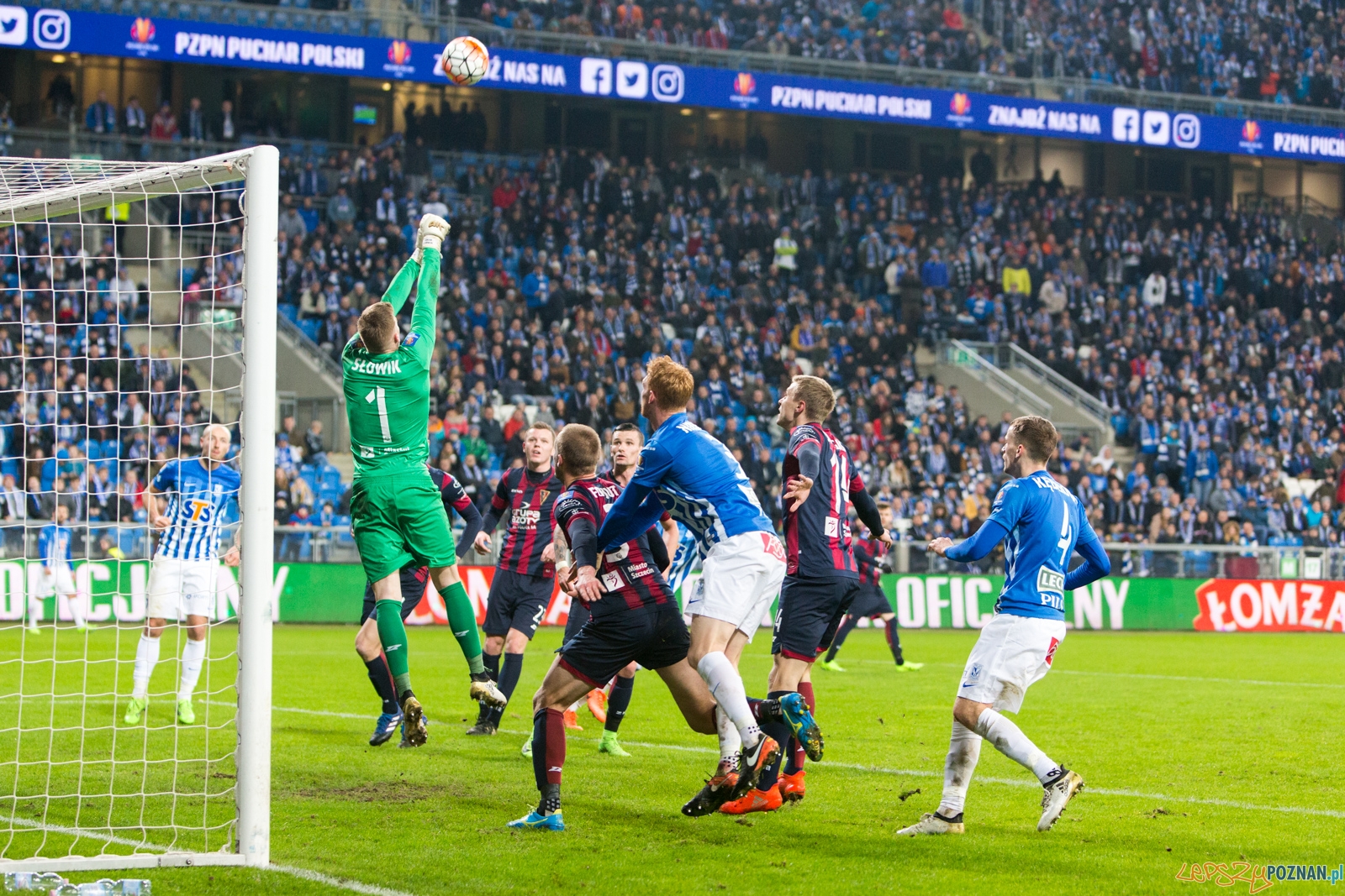 Puchar Polski: Lech Poznań - Pogoń Szczecin Foto: lepszyPOZNAN.pl / Piotr Rychter Puchar Polski: Lech Poznań - Pogoń Szczecin Foto: lepszyPOZNAN.pl / Piotr Rychter
