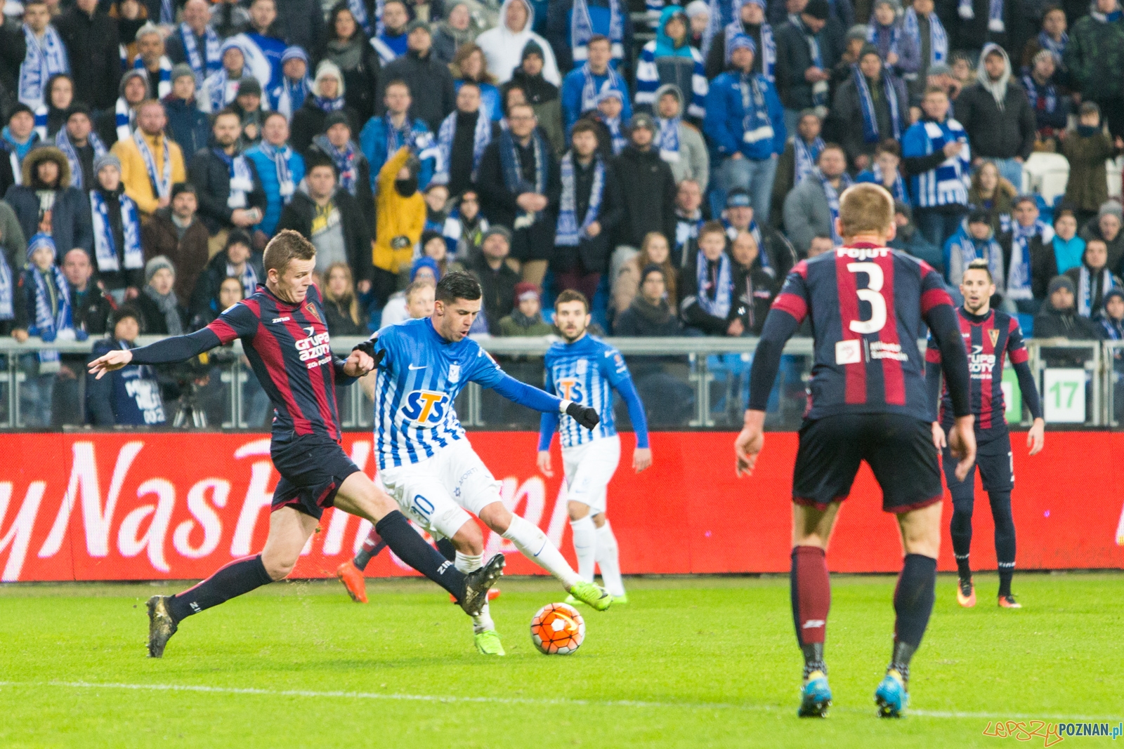 Puchar Polski: Lech Poznań - Pogoń Szczecin Foto: lepszyPOZNAN.pl / Piotr Rychter Puchar Polski: Lech Poznań - Pogoń Szczecin Foto: lepszyPOZNAN.pl / Piotr Rychter